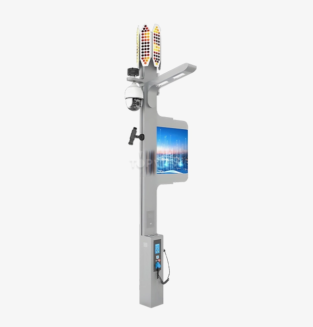 Intelligent IOT System Bright LED Light Pole